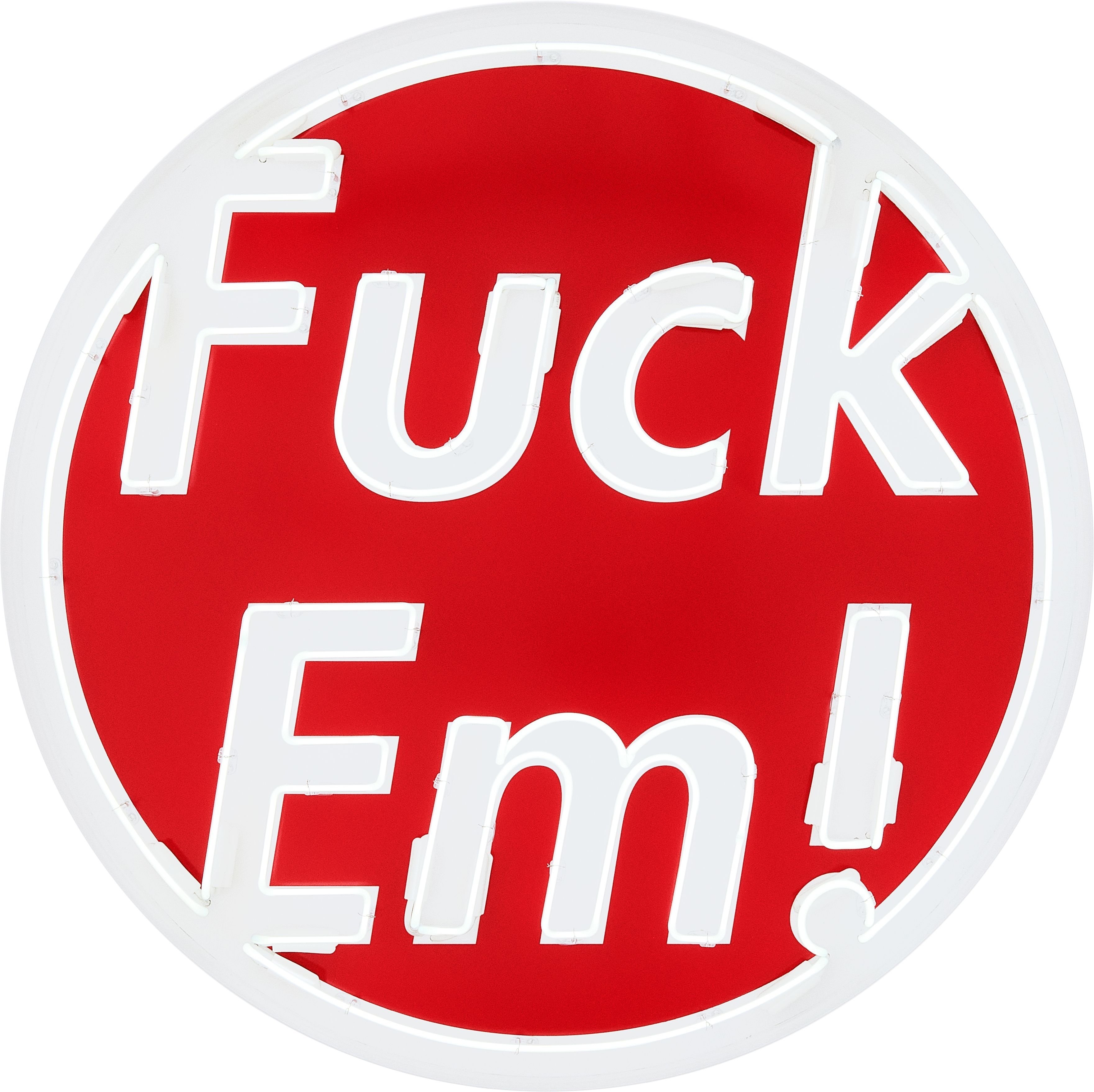 Large Fuck Em Neon Sign